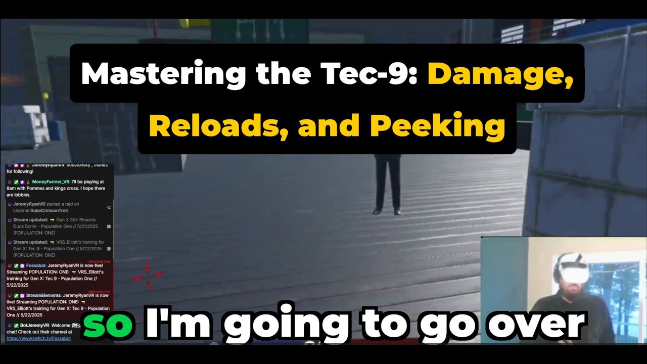 🔫 VRS_Elliott's Tec-9 Training: Mastering range/drop off damage and reload with the Tec 9!