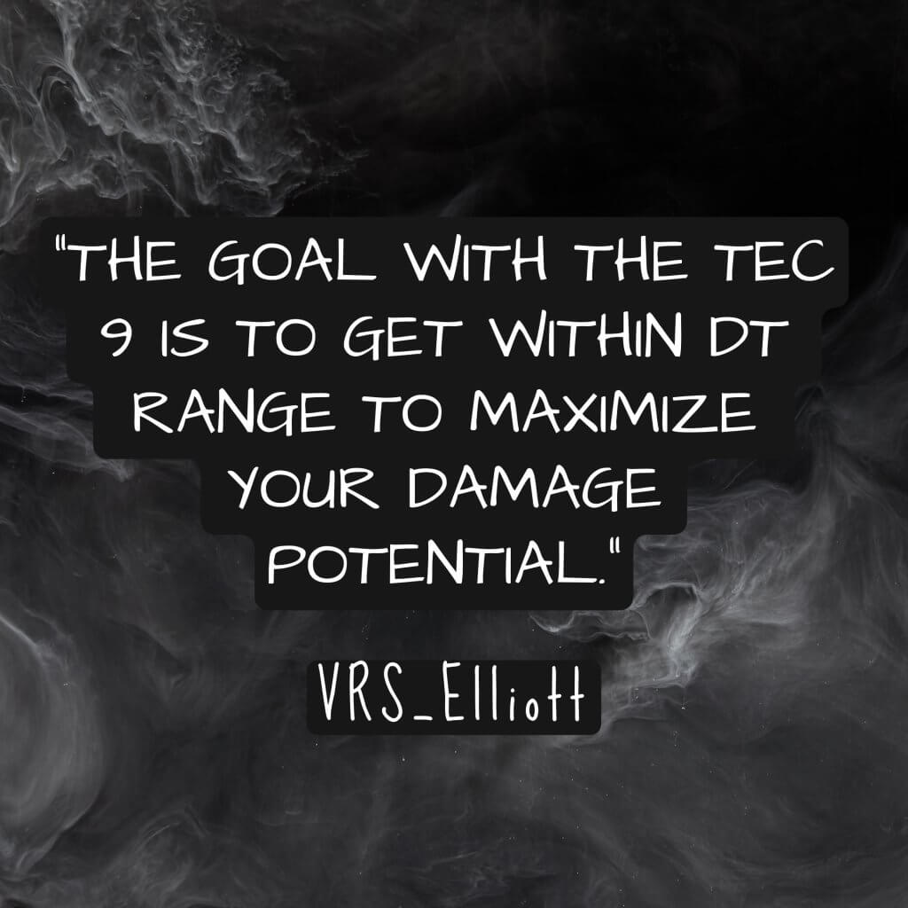 tec 9 vrs elliott range